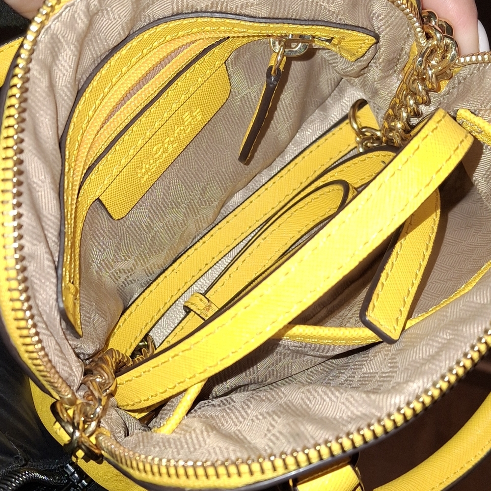 Michael Kors Bright Yellow Mini Bag - Picture 4 of 4